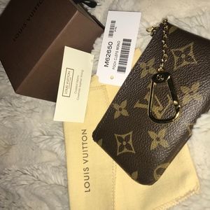 NWT Louis Vuitton Poch Clefs Pouch Coin Purse/ Key